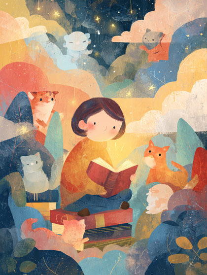 Иллюстрация к современным детским сказкам на портале Сказка Плюс