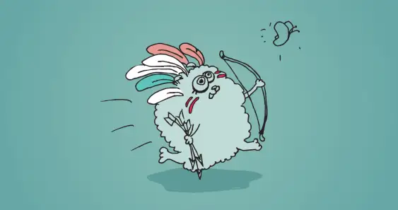 Сказка о том, как Хомяк с Бабочкой в поход ходили