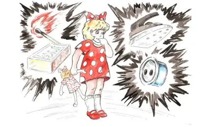 Маленькая Соня и спички