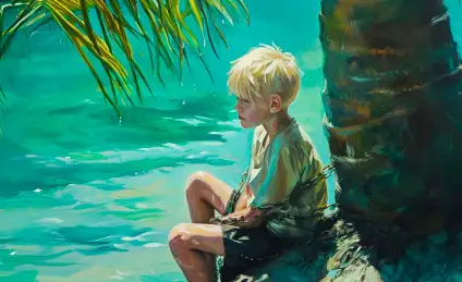 Ленивый мальчик и альбинос