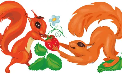 Мышки в лесу