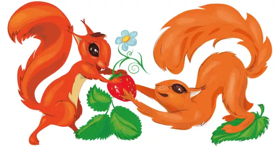 Мышки в лесу