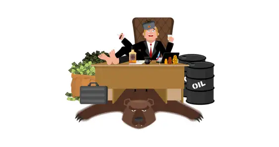 Хитрый мужик и медведь-олигарх