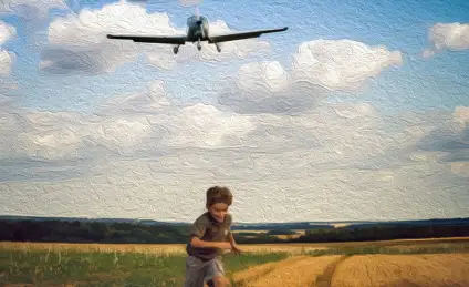 Илья и самолет 