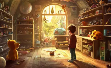 Сказка про мальчика, который не хотел прибирать свои игрушки