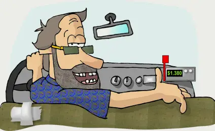 Сказка про честного таксиста