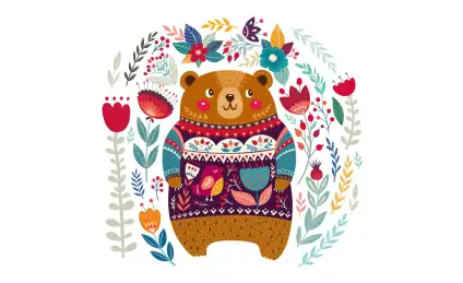 Сказка о медвежонке и самом красивом букете на свете