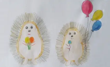 Ежики и ярмарка