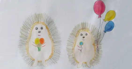 Ежики и ярмарка