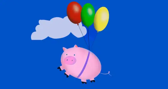 О приключении маленького Пятачка