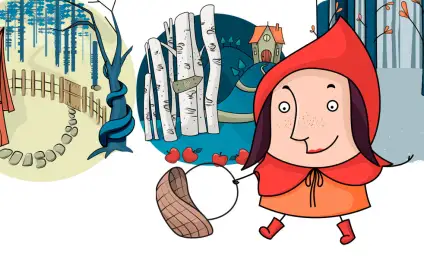 Как девочка Ира к бабушке шла