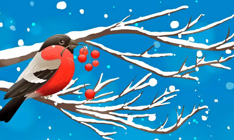 Зимний день