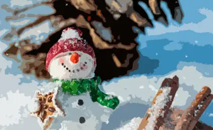 Как снеговичок снег заказал