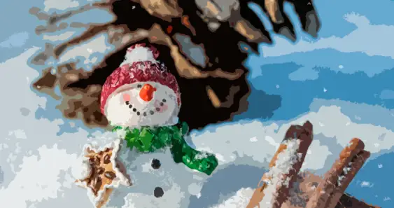 Как снеговичок снег заказал