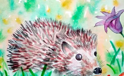 Про храброго Ежика и его друга Зайца