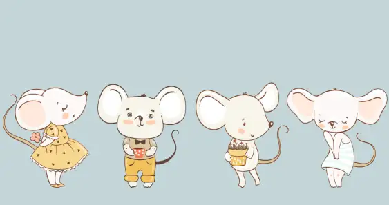 Стеснительная мышка