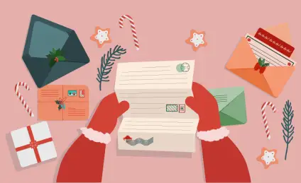 На почте у Дедушки Мороза