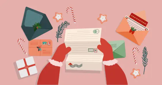 На почте у Дедушки Мороза