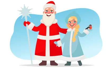 Как Бяка-обижака Дедушку Мороза и Снегурочку поссорила