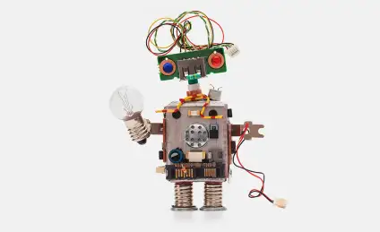 Сказка про робота, который обрёл имя