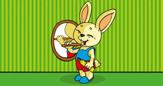 Как зайчик зубы лечил