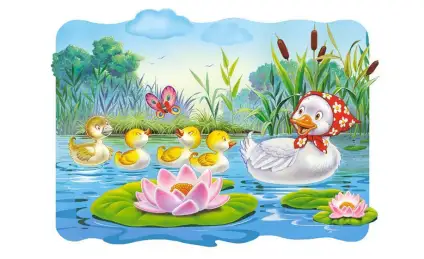 Весной на птичьем дворе