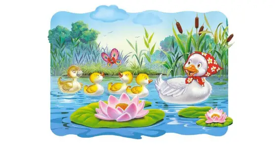 Весной на птичьем дворе