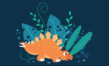 Непослушный динозаврик в гостях у Маши и Вани