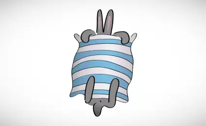 Как зайчонок-лентяй от лени исцелился