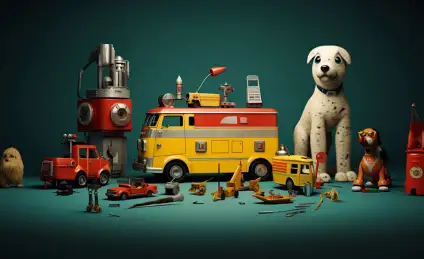 История домашних игрушек, или Как робот машинку вылечил