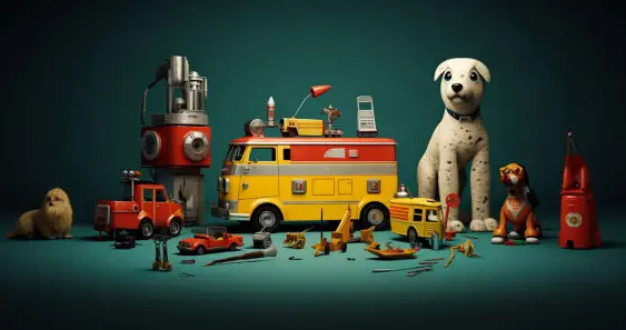 История домашних игрушек, или Как робот машинку вылечил