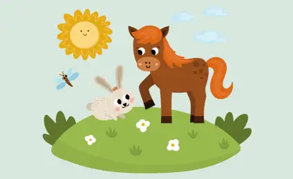 Как крольчонок узнал, что такое дружба