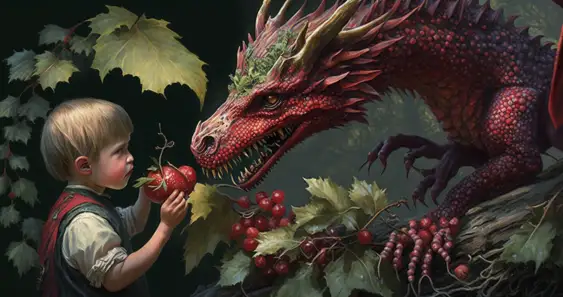 Отчего дракончики цвет меняют?