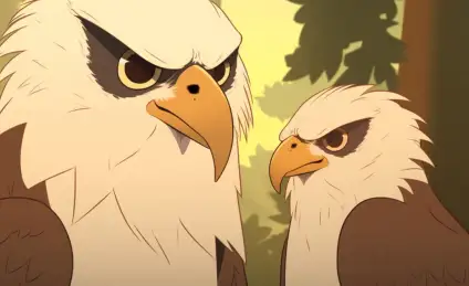 Слепая любовь орлицы, или Зачем орлёнка забрали старейшины