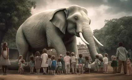 Белый слон или дети в джунглях