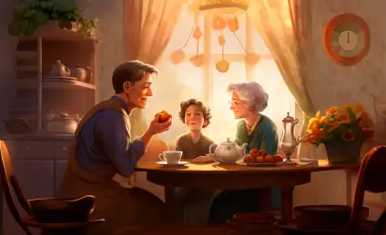 Наливные яблоки, или Как дедушка бабушку спас