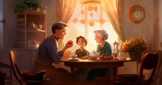 Наливные яблоки, или Как дедушка бабушку спас