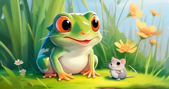 Храбрый лягушонок Кваки и настоящая дружба