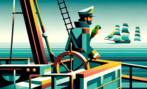 Морское приключение попугайчика Кеши