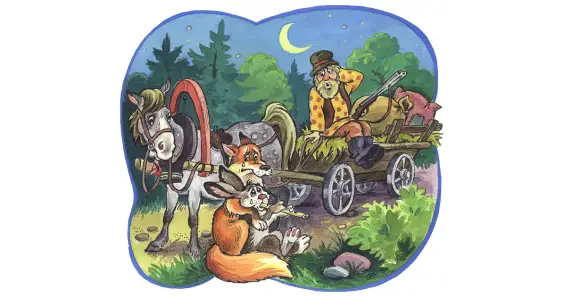 Грустный заяц и волшебная дудочка