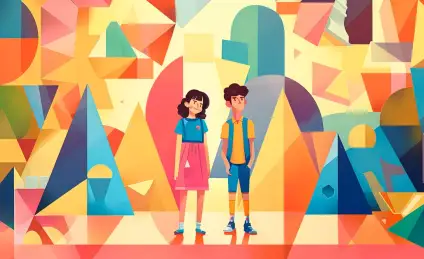 Алиса и Том в геометрическом саду