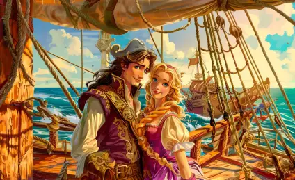 Сказка про принцессу Лили и пиратский корабль