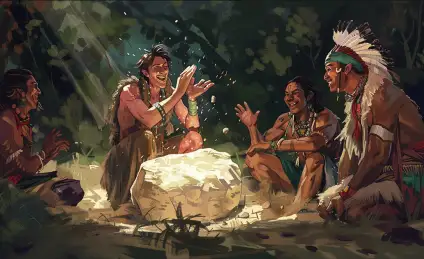 Как Смехотон индейское племя насмешил и казни избежал