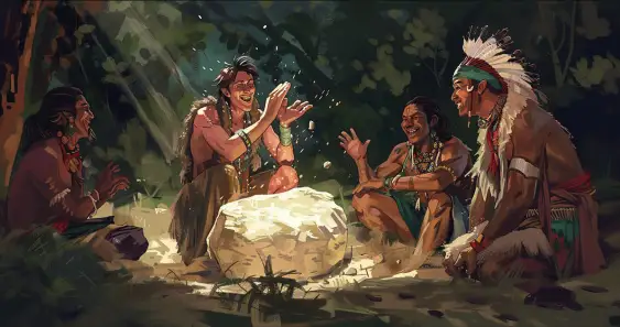 Как Смехотон индейское племя насмешил и казни избежал