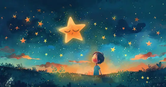 Сказка про звезду Алмазку