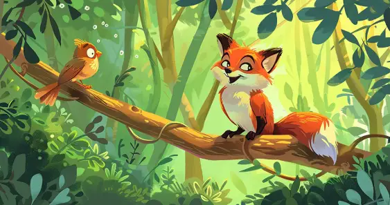 Дружба сильнее обиды, или как Воробей Лису спасал