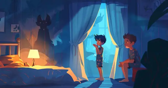 Театр теней, или ночные приключения Тёмы и Толика