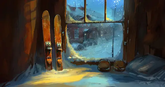 Неунывающие Лыжи