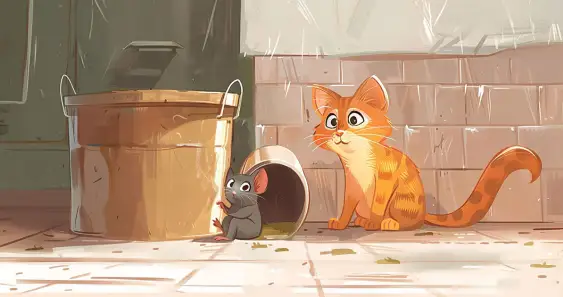 Необычная дружба Бабайки и Рыжика