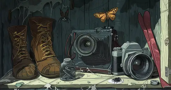 Сказка о старом фотоаппарате и его волшебных историях